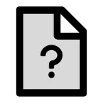 File Unknown SVG Icon